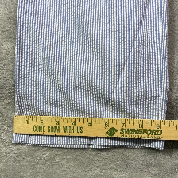 Polo by Ralph Lauren‎ Men's Striped Seersucker Philip Pant 38/34 Wide Leg Dad - Picture 4 of 13